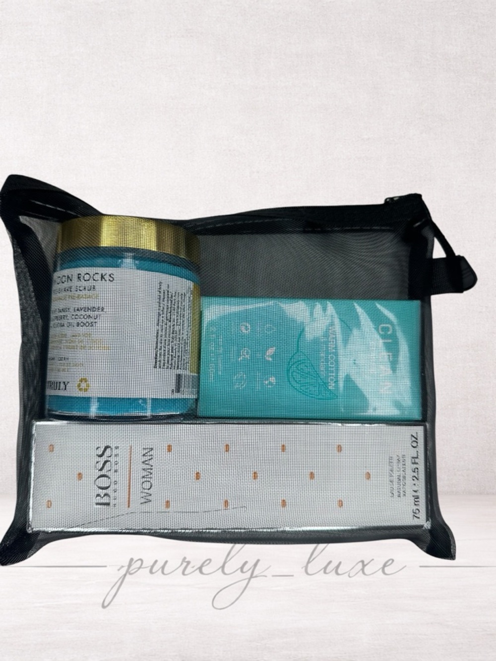 EMPTY Beauty Bundle Trio- TRULY Moon Rocks, Clean Classic Warm Cotton, Hugo Boss - Picture 3 of 3